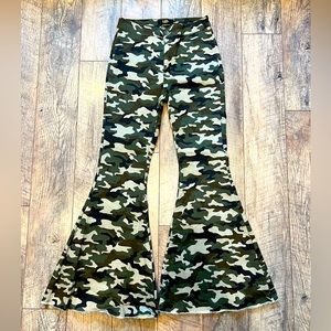 Lucky & Blessed High Rise Camouflage Jeans